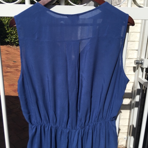 🌟Host Pick🌟 OJAY Blue Midi Dress NWOT Size 14 - Picture 8 of 14